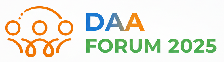 DAAフォーラム2025のロゴ